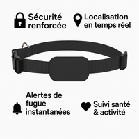 Collier GPS pour chat - sans abonnement - A la niche